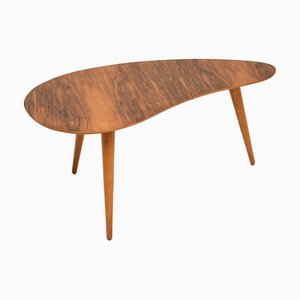Table d'Appoint Vintage en Noyer, 1950s
