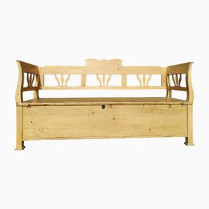 Banc Ancien en Bois, 1890s