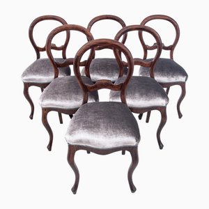 Antique Chairs, Northern Europe, 1880s, Set of 4