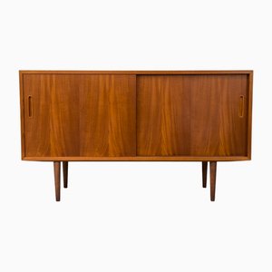 Credenza in teak di Carlo Jensen per Hundevad & Co., Danimarca, anni '60
