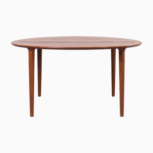 Mesa de centro Mid-Century de teca de Rolf Rastad & Adolf Relling para Gustav Bahus, años 60