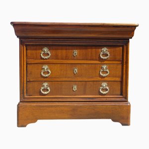 4-Drawer Chest of Drawers in Light Wood, 1980s