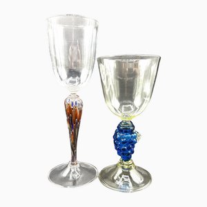 Murano - Calici in vetro soffiato e raffinatezza, set di 2