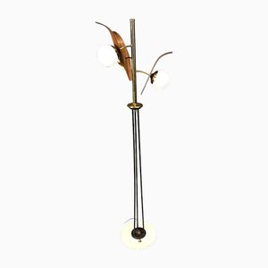 Mid-Century Italian Floor Lamp attributed to Stilnovo, 1950s