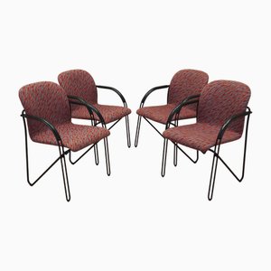 Italian Chairs, Italy, 1980s, Set of 4