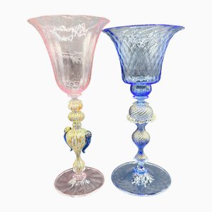 Verres Tipetti Dream Fait Main à Murano, Set de 2