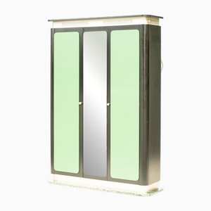 Mobiletto con ingresso cromato, anni '70