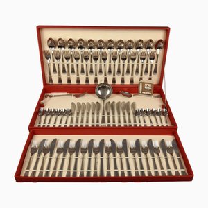 Edelstahl Besteck von Abert, 1970er, 75 Set