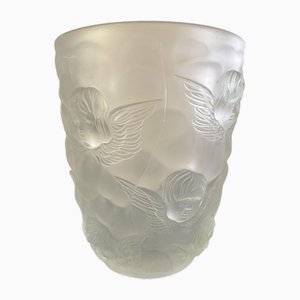 Vase Art Déco en Verre, 1930s