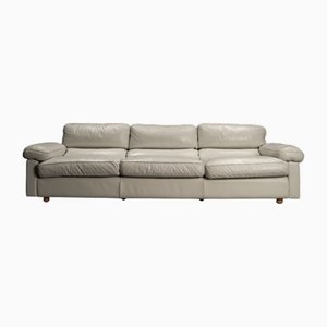 Leather Sofa by Tito Agnoli for Poltrona Frau, 1970s
