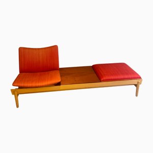 Divano modulare imbottito di Hans Olsen per Bramin, Danimarca, anni '60
