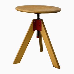 Modernist Italian Swivel Stool by D Urbino & Lomazzi, De Pas for Zanotta, 1970s