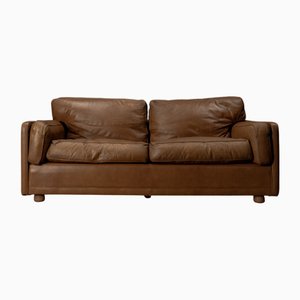 Leather Sofa by Pierluigi Cerri for Poltrona Frau, 1970s