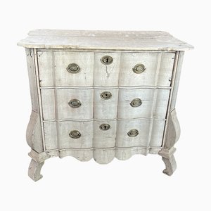 19th Century Dutch Bleached Oak Chest of Drawers