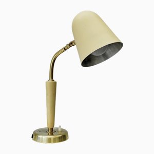 Scandinavian Modern Table Lamp, Bertil Brisborg, Nordiska Kompaniet, 1940s attributed to Bertil Brisborg for Nordiska Kompaniet