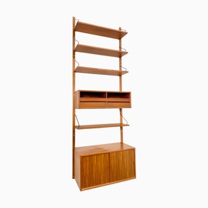 Mid-Century Danish Royal Shelving System in Teak by Poul Cadovius for Cado, Denmark, 1960s, Set of 8