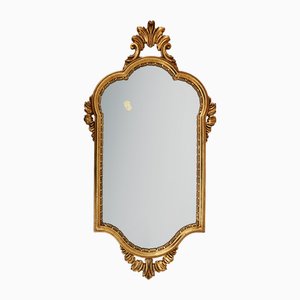 Miroir Doré Mid-Century Style Baroque Moderne, 1950s
