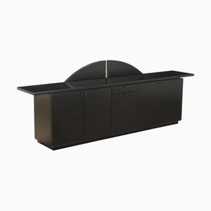Lackierter Vintage Holzschrank, Italien, 1980er