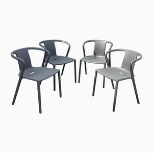 Grey Patio Chairs by Jasper Morrison for Magis, Set of 5