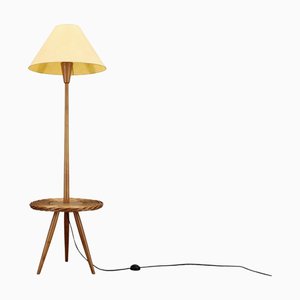 Wooden Floor Lamp by Jan Kalous for Uluv, Czechoslovakia, 1970s