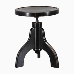 Piano Beech Stool by Benko, Czechoslovakia, 1940s