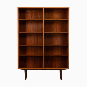 Librería danesa Mid-Century moderna de palisandro de Hundevad & Co, años 60