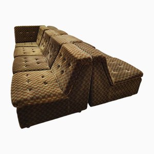 Modulares Vintage Kariertes Sofa, 1970er, 8er Set