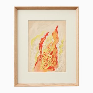 Abraham Rattner, Plate for Verve Vol. I, 1937, Colour Lithograph