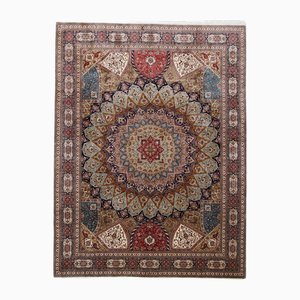 Middle Eastern Kashmir Silk Rug