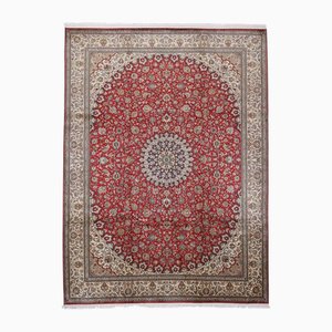 Middle Eastern Kashmir Silk Rug