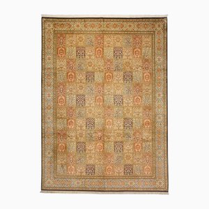 Middle Eastern Kashmir Silk Rug