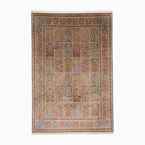 Middle Eastern Kashmir Silk Rug