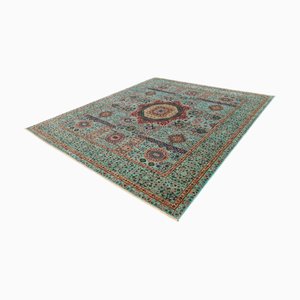 Geometrischer Mamluk Teppich aus Schurwolle