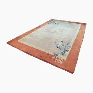 Middle Eastern Peking Rug with Grey Pointed Design