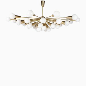 Sputnik Chandelier from Kamenický Šenov, 1970s