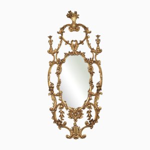 Miroir Mural Style Rococo en Gilwood, 1890s