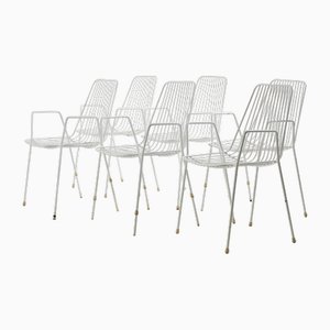 Chaises de Jardin Empilables, Set de 6