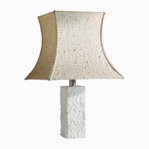 Brutalist Concrete Table Lamp