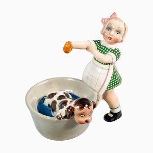 Vintage Ceramic Sculpture, 1930s