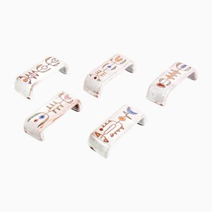 Handles by Jean Rivier, Set of 5