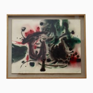 William Newcombe, Abstract Composition, Watercolour