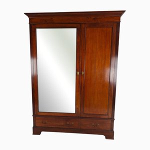 Kleiderschrank aus Mahagoni von H. Pander & Zonen, Ende des 19. Jahrhunderts