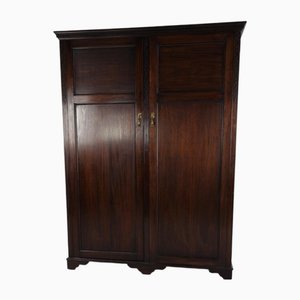 Art Deco Mahogany Lady's Wardrobe from Waring & Gillow, 1920s