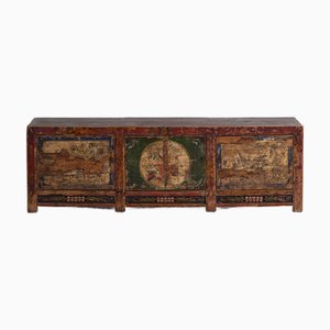 Antikes handbemaltes Sideboard, 1900