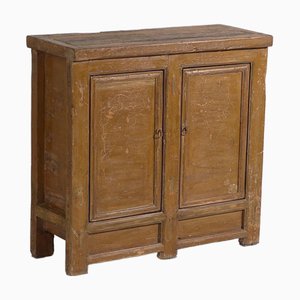 Meuble Antique avec Patine Ocre, 1900