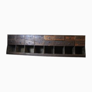 Mueble para cubiertos grande de dos caras, años 30