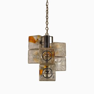 Vintage Six-Light Hanging Light by Toni Zuccheri for VeArt, 1970s