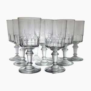 Mirabeau Weingläser, 1890er, 9 . Set