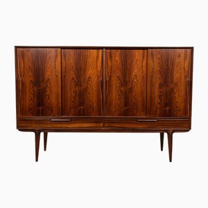 Credenza Mid-Century moderna in palissandro di G. Omann per Omann Jun, anni '60