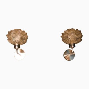 Lampes Lotus, 1960s, Set de 2